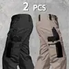 2026 Nuevos Pantalones de Trabajo Tácticos de Verano para Hombre Transfronterizos Estilo Militar, Pantalones de Entrenamiento Frescos Versátiles de Moda en Stock Tendencia