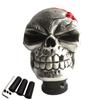 Cabeza de palanca de cambios de personalidad para coche, cabeza de palanca de cambios manual modificada, cabeza de palanca de onda, cabeza de resina de calavera, cabeza de mango de cambio automático