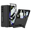 Aplicable a Samsung Galaxy Z plegable 5 funda de cuero liso con pantalla plegable personalizada todo incluido funda protectora resistente a caídas gkk