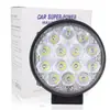 Explosões transfronteiriças carro 42WLED luzes de trabalho 14 luzes luzes auxiliares carro luzes modificadas farol holofotes de engenharia