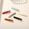 Pinza para el pelo casual pero sofisticada~ Elegante pinza lateral de acetato, pinza lateral simple y moderna para flequillo, pinza para el pelo de la frente