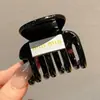 Pinza Decorativa Pequeña de Garra Estilo Coreano Pinza Lateral Suave Pinzas para Fijar Mechones Rebeldes Accesorios Simples para el Cabello