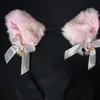 Accesorios Sexys Pasador con Orejas de Gato y Cascabel para Mujer Pasador Salvaje de Gato Conejo Diadema Adorno para la Cabeza de Año Nuevo