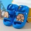 Pantuflas de Verano 2025 Nuevas Ropa Exterior Infantil Sandalias Lindas de Cachorro Dibujos Animados Sandalias Suaves para Baño Niño Pequeño