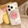 Funda Transparente de Estrella Colorida Adecuada para Teléfono Móvil Apple 18Pm Iphone17 Soporte Magnético Americano 16 Anticaídas 13 Suave 15