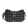 Bolso de Cuadros Nuevo Popular para Primavera y Verano 2026 Popular Versátil Bolso Cruzado de Moda Tendencia Bolso de Hombro Único para Debajo del Brazo