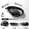 Prato de Louça de Melamina Xiangyuanmei Prato Criativo Espessado com Compartimento para Lanches Prato para Pratos Frios de Restaurante Hotel Prato para Pratos Frios Prato para Sashimi