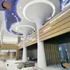 Fabricante de Painéis de Teto em Fibra de Vidro GRC de Formato Irregular, Paredes Cortina, Designs em Linha e Relevos Decorativos para Colunas de Shoppings e Colunas Redondas
