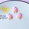 Accesorios de resina de Bob Esponja lindos de venta caliente pegamento para refrigerador con agujero accesorios diy al por mayor pj1104