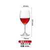 Juego de Copas de Vino Tinto Cristal de Cristal Copa de Vino Utensilios para Vino Copa de Champaña Taza de Vidrio Fábrica Cóctel