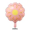 Estilo Ins Coreano Margarida Flor de Cerejeira Balão de Filme de Alumínio Girassol Popular Festa de Aniversário Decoração Arranjo Atacado