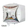 Cartas de Juego Transfronterizas Globo de Película de Aluminio Dólar Picas 24 pulgadas Dado Cubo de Seis Caras Globo Decoración Tema Casino