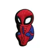 Sapatos com furos de cola macia em PVC do Homem-Aranha Desenho Animado flor de sapato fivela de sapato acessórios de sapato fivela decorativa acessórios de sapato diy atacado transfronteiriço