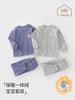 Conjunto de Polar para Bebé Otoño e Invierno Engrosado Cálido Separado Camisetas Térmicas y Pantalones para Bebés Pequeños y Niños Ropa Interior para Niños Ropa de Casa