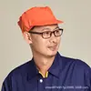 Gorra de Trabajo para Taller de Fábrica Transfronterizo con Visera, Gorro de Cocina con Texto Impreso, Gorro a Prueba de Polvo, Gorro con Red Anti-Caída de Cabello, Gorra de Trabajo de Chef