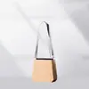 Trofeo de Cristal Creativo Hecho a Medida Decoración de Premio para Reunión Anual Estilo Nórdico Placa de Vidrio Regalo de Empresa Premio Grabado