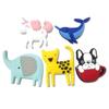 Ímãs de Geladeira de Borracha Macia de PVC Desenho Animado Personalizado Animal Criativo Ímãs Magnéticos de Geladeira Decorativos Ímãs Magnéticos de Geladeira de Silicone