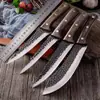 Cuchillo de deshuesar ala de pollo forjado al por mayor cuchillo de corte de cerdo forjado a mano cuchillo especial de deshuesar cuchillo de corte de carne cuchillo de venta de carne