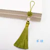 Marcador de página tejido a mano borla borla horquilla colgante borla vintage tamaño pequeño borla colgante nudo chino tienda de fábrica