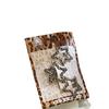 Elegante y Lindo Estampado de Leopardo Gota de Agua Corazón Pinza para Flequillo Set de Tres Piezas Geométrico Rectangular Ovalado Pinza para el Cabello Pinza Lateral