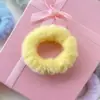 Novo Scrunchie de Pelúcia Grande Intestino para Crianças Outono e Inverno Orelhas de Coelho Corda de Cabeça de Terry Elástico de Rabo de Cavalo Corda de Cabelo Acessórios de Cabelo