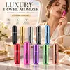Botella Recargable de Mini Perfume de 5 ml con Relleno Directo por la Parte Inferior, Botella de Spray Portátil de Pequeña Capacidad, Botella de Perfume tipo Pulsador