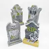 Comércio Transfronteiriço Marcador de Túmulo de Halloween Artesanato de Resina para Jardim Decoração de Festa de Feriado Decoração de Halloween