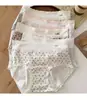 Calcinha Feminina Simples de Algodão Modal Estampado Chen Meili Premium Confortável de Cintura Média que Modela o Quadril Roupa Íntima para Venda no Atacado Baixo Preço