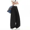 Nuevos Pantalones Casuales Estilo Retro Americano para Hombres y Mujeres, Marca de Moda Primavera y Otoño Sueltos de Pierna Recta Caídos Versátiles de Pierna Ancha Largos para Hombre