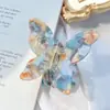Xinzhimeng Accesorios para el Cabello Estilo Coreano Moda Placa de Acetato Clip de Mariposa Multicolor Niña Lindo Elegante Pinza de Cocodrilo Pinza de Cola