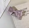 Pinza para el cabello con peine de inserción trasera dulce de lazo coreano para flequillos de niñas Herramienta de peinado para cabello rebelde Peine para el cabello Pinza para el cabello linda