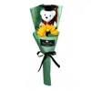 Temporada de graduación oso doctor ramo de jabón de girasol actividades de mano para preescolar día del maestro regalos creativos