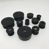 Tapón de goma para tubería con tapón de goma hembra, tapón de tubo con tornillo hembra, tapón de manguito de rueda, tapón de rueda cuadrado hembra