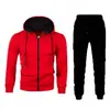 Nuevo cárdigan casual de otoño e invierno para hombre, suéter con capucha, estampado 3D, abrigo juvenil para hombre, conjunto al por mayor