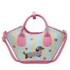 Bolso de Hombro Cruzado para Mujer 2025 Bolso Nuevo Diseño Coreano de Nicho Bolso tipo Satchel Cachorro de Dibujos Animados Bolso Cubo