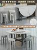 Mesa Dobrável Mesa de Jantar Doméstica Pequeno Apartamento Mesa de Jantar Quarto de Aluguel Mesa de Jantar Simples Moderna Simples 10 Pessoas Novo Produto