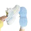 Zapatillas de papá para mujer con mecanismo de retroceso 2026 nuevo verano de malla transpirable suela gruesa casual versátil zapatillas deportivas para mujer