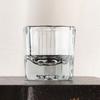 Copo de aromaterapia Copo de vela de vidro transparente Quarto Suporte de vela Ornamentos Vidro engrossado Fragrância Frasco de vidro Suporte de vela Xícara de cera de chá