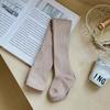 Meia-calça das meninas de cor sólida leggings infantis primavera e outono meias de bebê cintura alta fina leggings do bebê