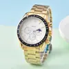 2025 Moda Serie Speedmaster Sol, Luna y Estrellas Conmemorativo Europeo Seis Pines Multifunción Cuarzo Reloj para Hombre Venta al por Mayor