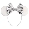 Acessórios de cabelo do Mickey transfronteiriços bordado lantejoulas laço faixa de cabeça de festa faixa de cabeça de parque de diversões férias acessórios de cabelo infantis pronta entrega