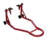 Suporte para motocicleta Suporte para roda dianteira e traseira de motocicleta Suporte de partida para motocicleta Suporte de estacionamento Estrutura de estacionamento para motocicleta