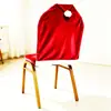 Fundas de silla de Navidad no tejidas, Fundas de silla para mesa de comedor de Navidad, Accesorios de decoración de Navidad, Fundas de silla de Navidad