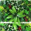 Paredes de Plantas Simuladas, Céspedes Artificiales, Decoraciones de Paredes Verdes con Plantas, Paredes de Fondo, Flores Artificiales, Césped Verde de Plástico Artificial al por Mayor