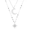 Collar de Joyería de Perlas de Verano que No se Desvanece para Mujer, Cadena Ligera de Lujo para Clavícula, Diseño de Nicho, Colgante Versátil al por Mayor