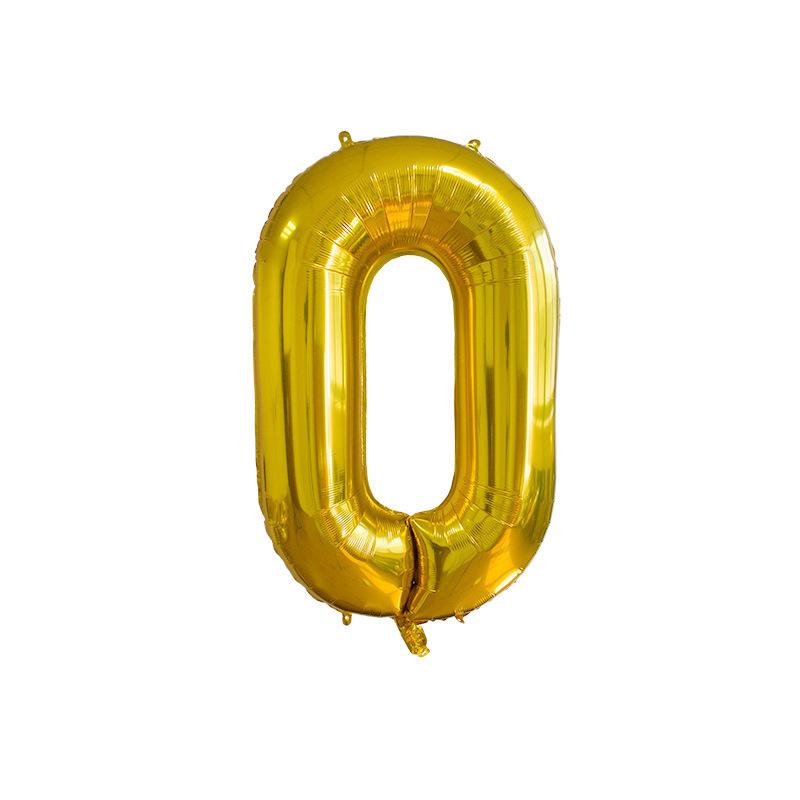 32寸瘦版金色数字-0