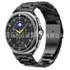 Adequado para Samsung Galaxy Watch8 Classic Smartwatch Pulseira de Metal de Aço Inoxidável Três Contas em Estoque