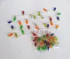 Adornos de Cuentas Mini Bombilla Electrochapadas Transfronterizos Variedad de Decoración Navideña Luces de Cadena Pequeñas Empaquetadas 1.0m No Eléctricas