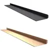 Estante de Almacenamiento Iluminado de Acero Inoxidable Plateado Cepillado con Estantes Móviles para Cocina y Baño Montado en Pared Estante de Almacenamiento para Iluminación Estantería Montada en Pared