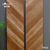Piso Estilo Europeu de Fábrica Espinha de Peixe Parquet Composto Reforçado Piso Resistente ao Desgaste Aquecimento por Piso Quente Quarto Piso Composto com Textura de Madeira de Engenharia